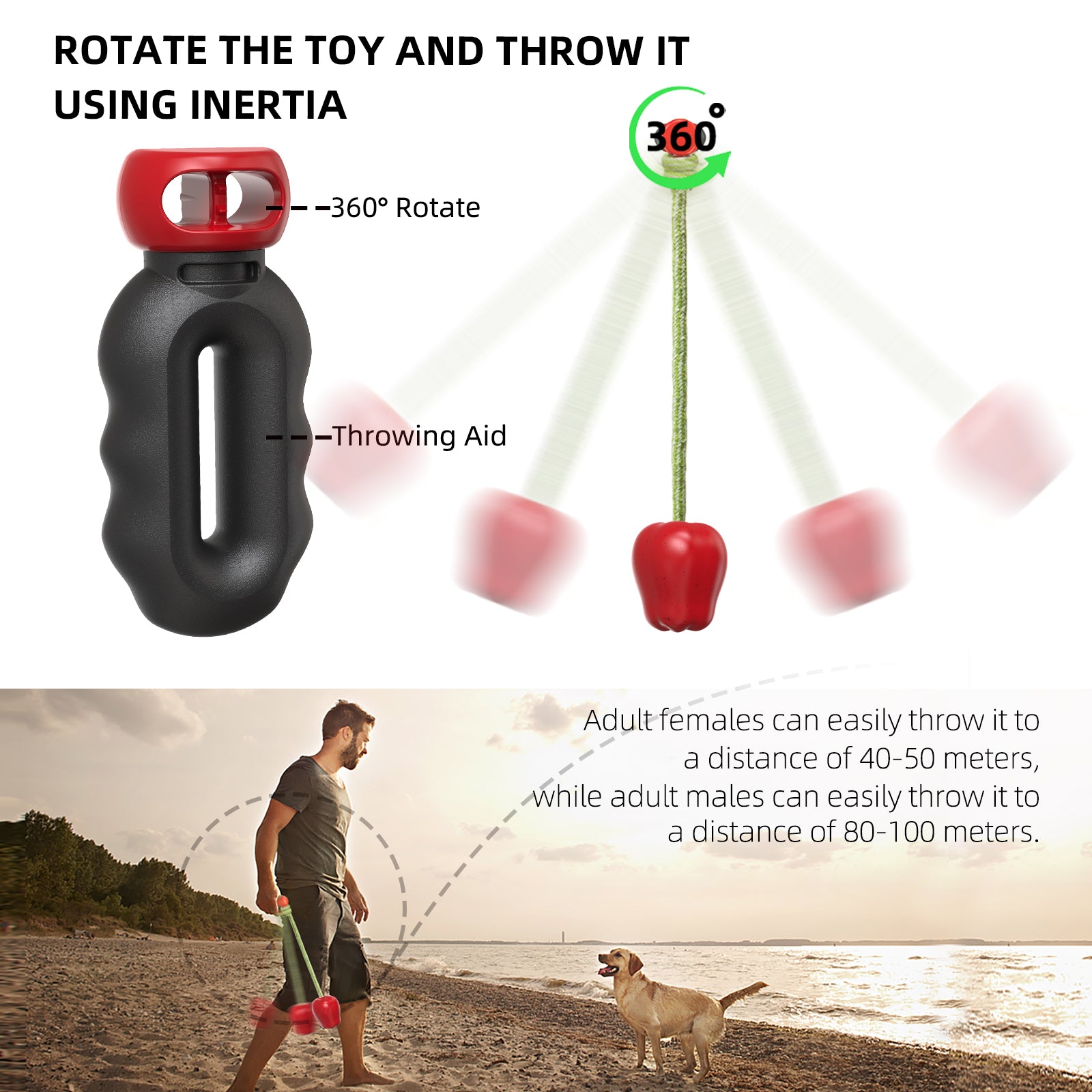 Indestructible Dog Chew Toy – Apple Toy