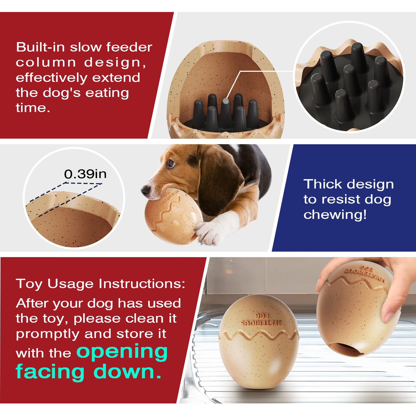 Treat-Filling Dog Toy: The Ultimate Chew Toy for Your Pup