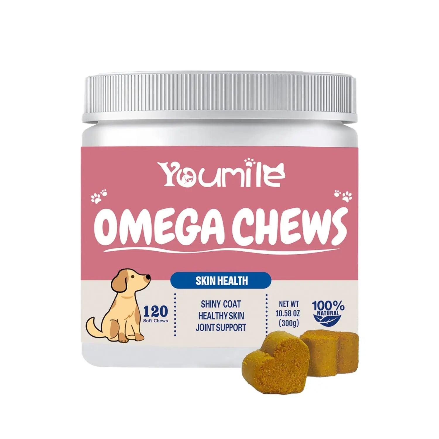 Dog Omega Chews – Coat & Joint Health SunQueen