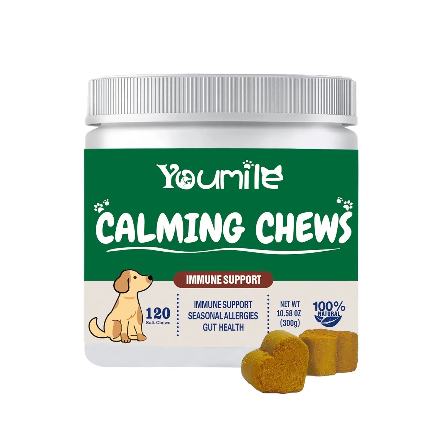 Dog Calming Chews – Stress Relief for Dogs SunQueen