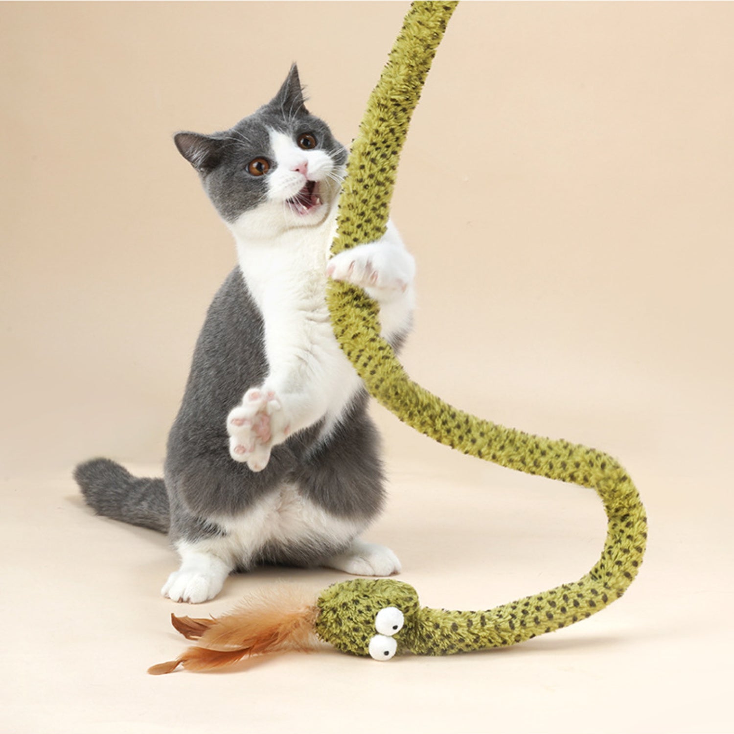 interactive cat toy – Feather Chase Toy