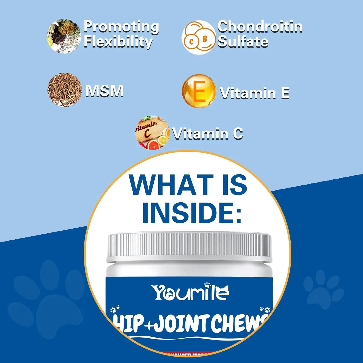 Dog Hip Joint Chews – Natural Joint Support