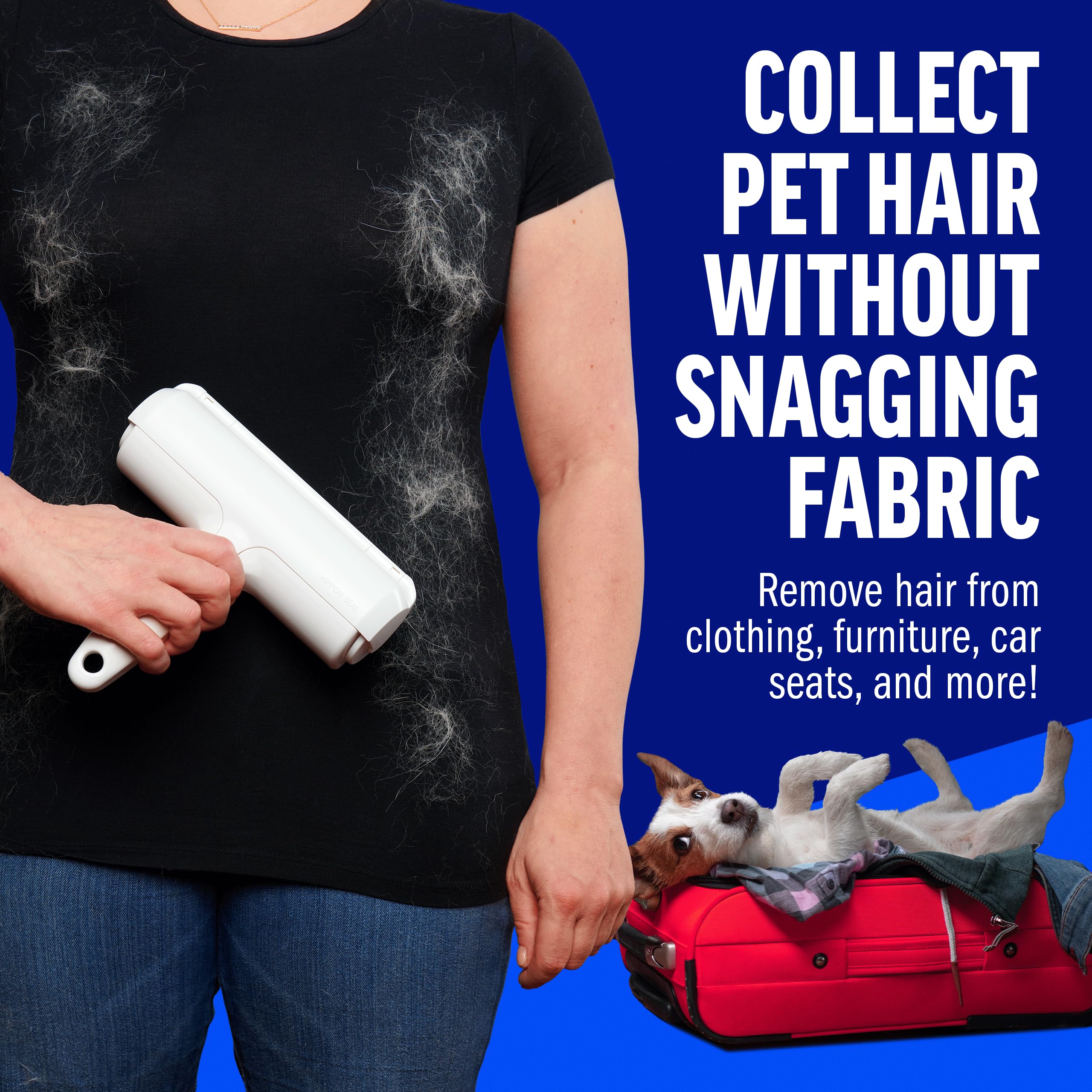 Pet Hair Remover – Reusable Lint Roller